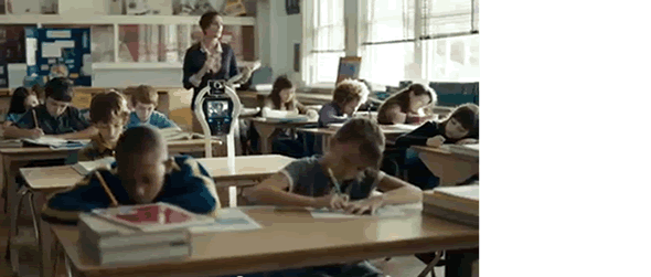 Verizon promotes VGo robots to enable kids with health problems to attend school
