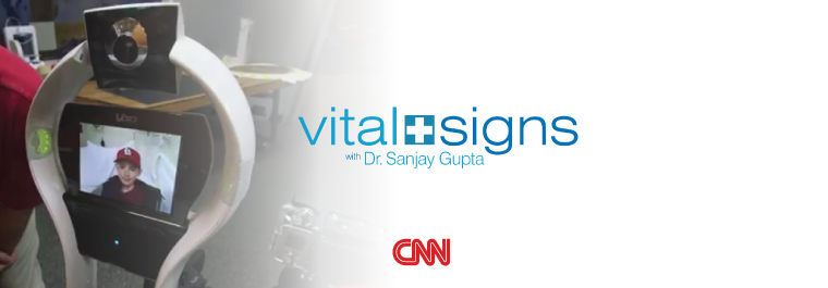 CNN's Dr Sanjay Gupta explores VGo's impact on pediatric care.