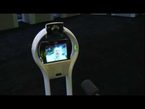 VGo's robotic telepresence is demonstrated at the 2010 Freescale Technology Forum