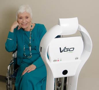 VGo robots extend the reach of the Visiting Nurses Association
